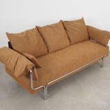 Brown sofa, Danish design, 1970s, production: Denmark