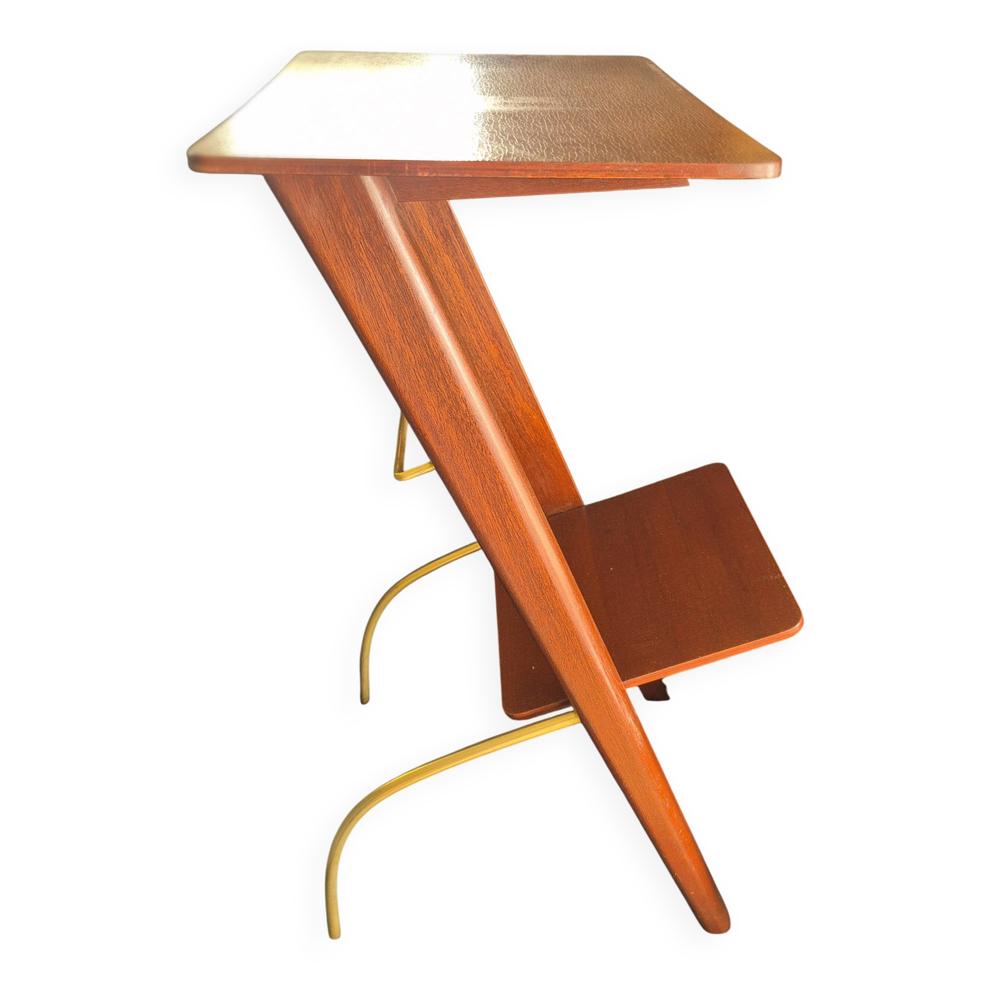 Pair of vintage 50s bedside tables or end tables