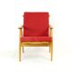Mid Century Boomerang Armchair By Ton, Czechoslovakia 1960s