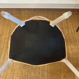 Pair of Louis XVI style medallion armchairs