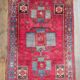 Handmade Persian Hamadan rug 199x135cm