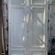 Double Art Deco closet door in patinated fir Xx century