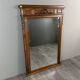 Carved wooden mirror, late 19th / early 20th century