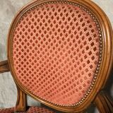 Pair of convertibles Louis XVI armchairs