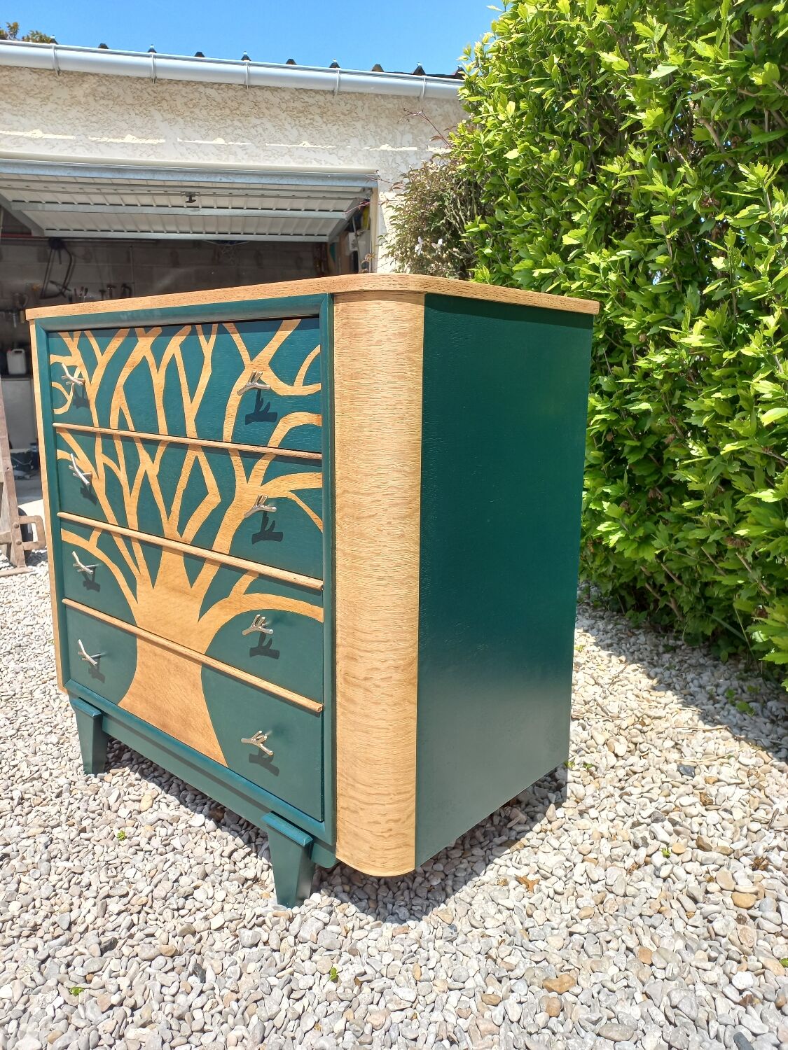 Ancienne commode relookée