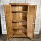 Parisian wardrobe in raw wood