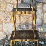 Painted wooden nesting table