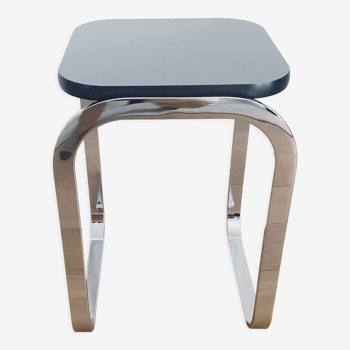 Bauhaus style chrome side table