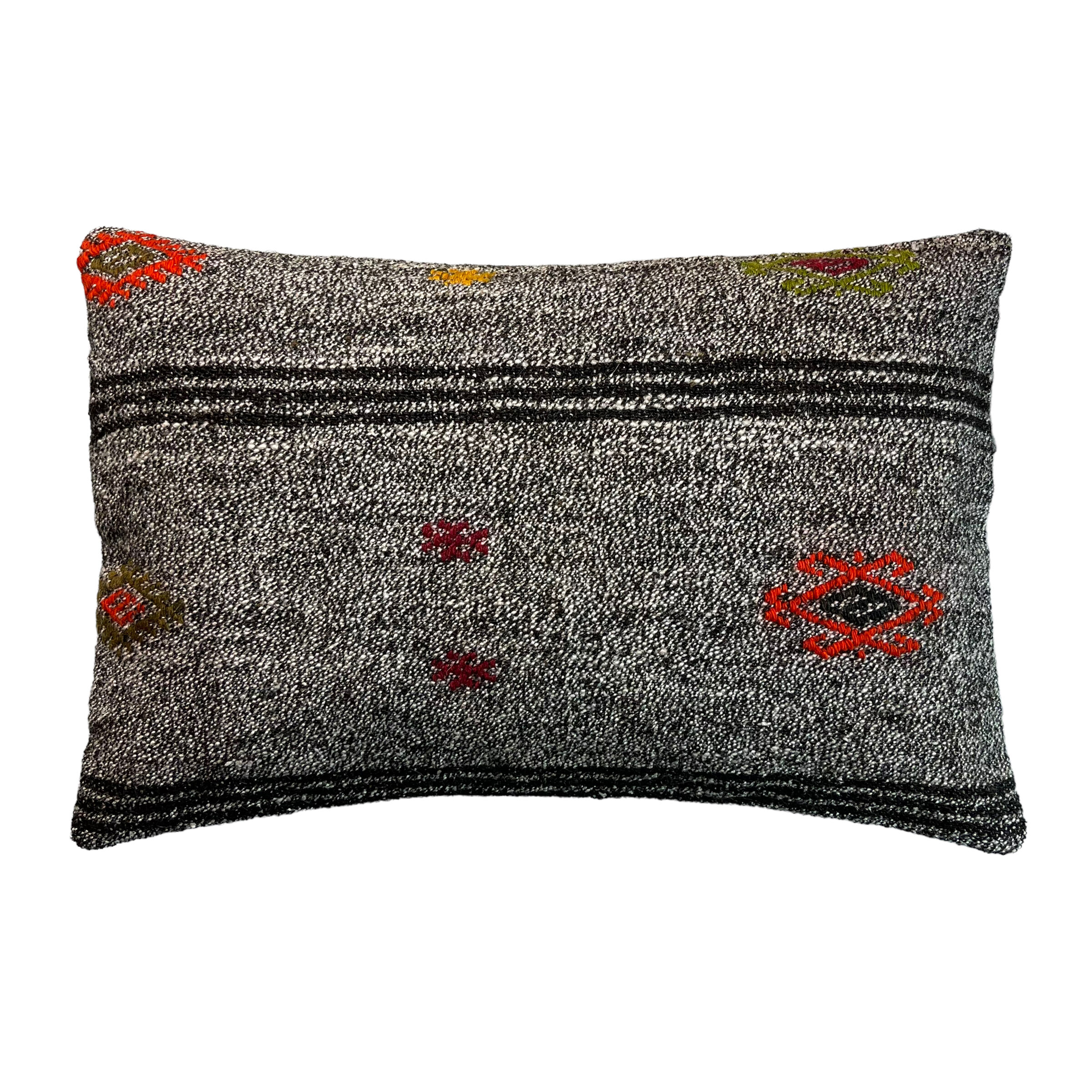 Vintage turkish handmade cushion cover , 40 x 60 cm