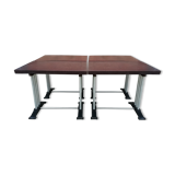 Lot de 4 tables bistrot "Lelong"