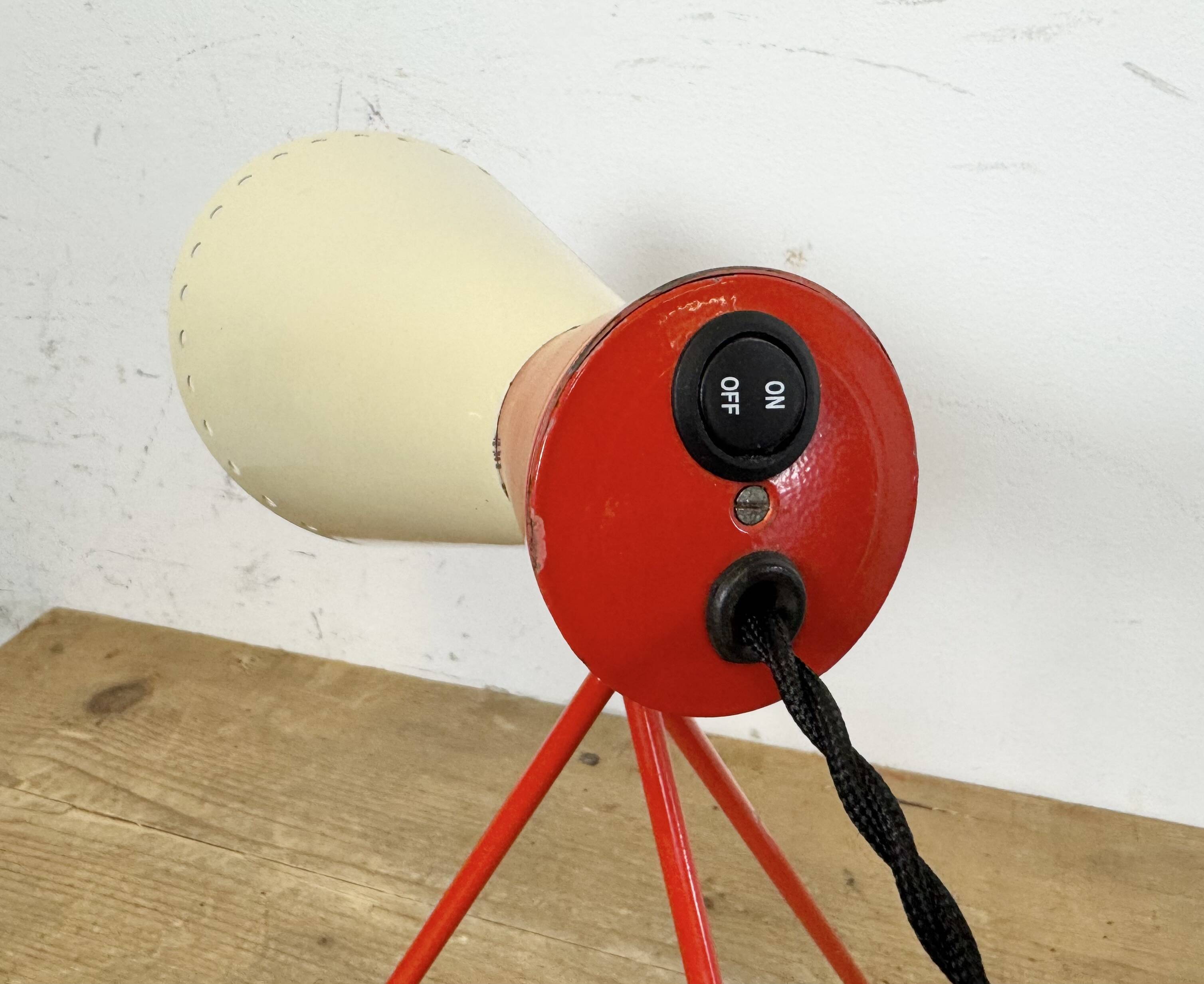 Vintage Midcentury Table Lamp by Josef Hůrka for Napako, 1950s
