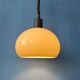 Lampe à suspension champignon vintage de l'ère spatiale du milieu du siècle