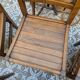 Set of reconstruction chairs