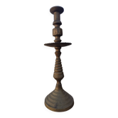 Large bronze candlestick