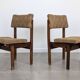 Pair of Rietveld Style Chairs with Adjustable Seat and Backrest, 1950s