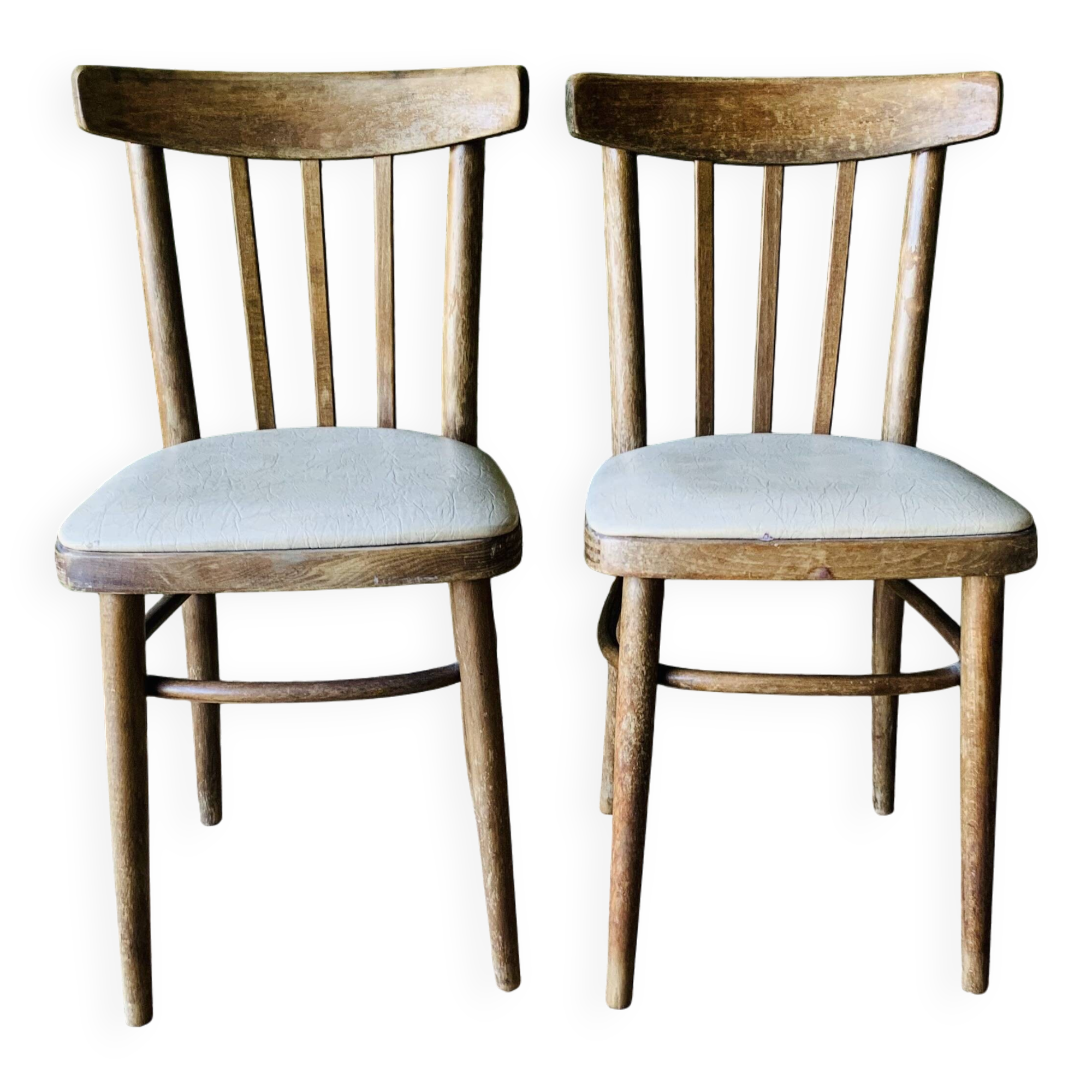 Pair of bistro chairs