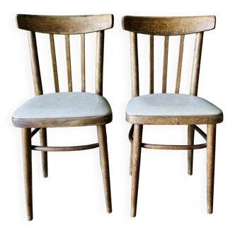 Paire de chaises bistrot
