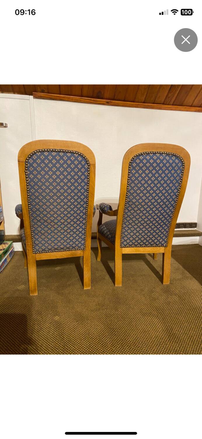 2 children's Voltaire armchairs