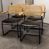 Lot of 4 armchairs creation Inova Paris