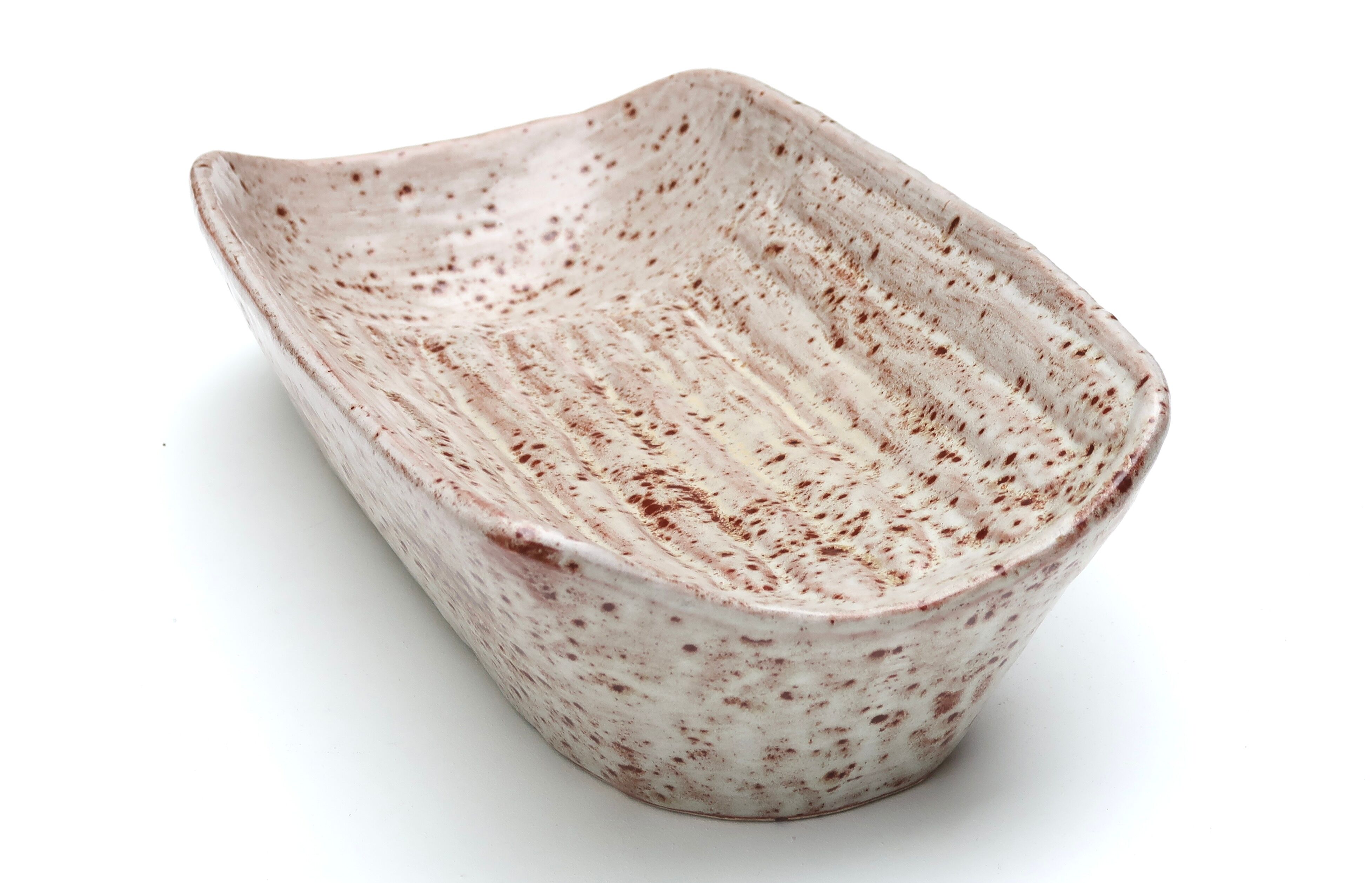 Ceramic asparagus dish, 1960s