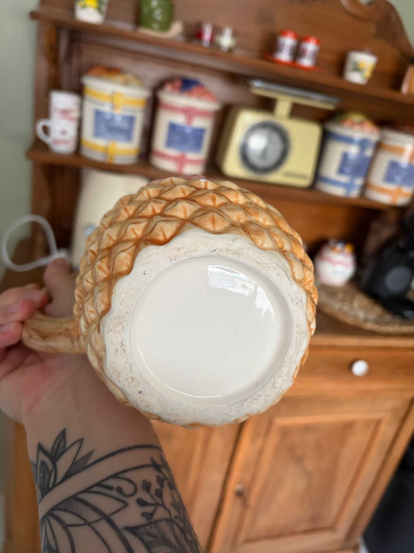 Jug with a spout