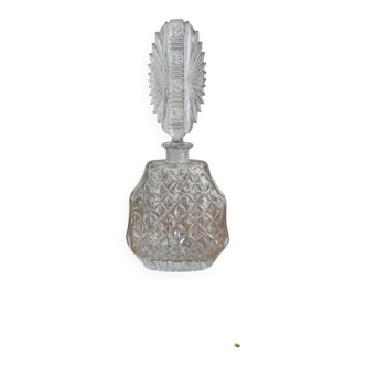 Antique crystal carafe