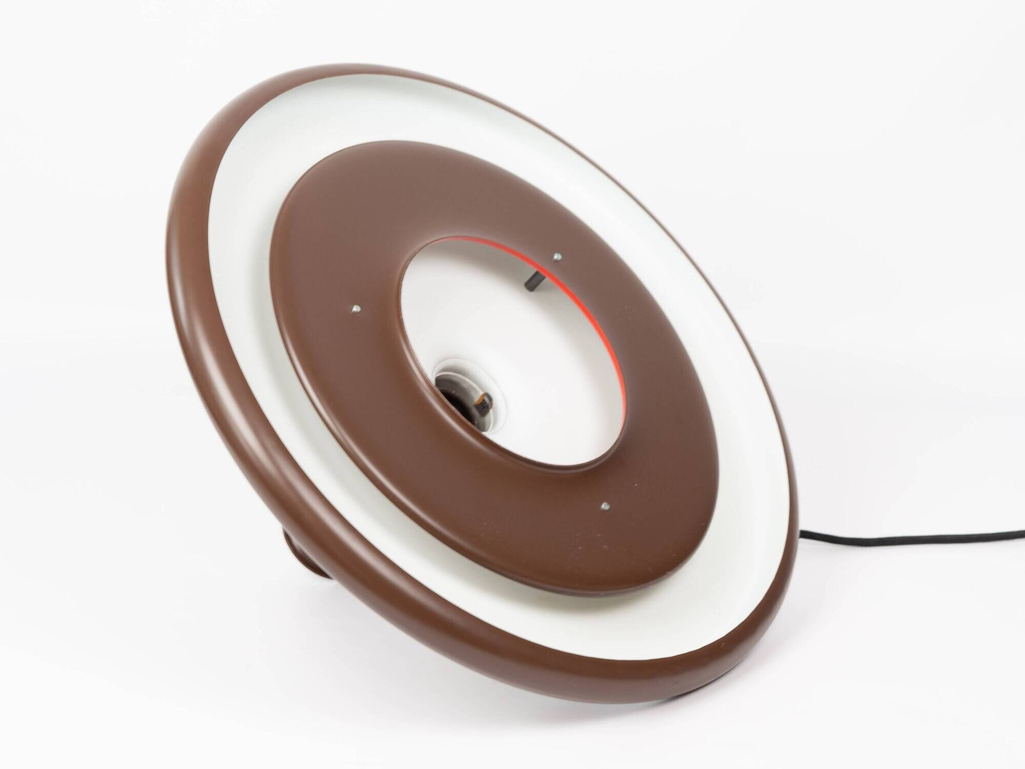 Danish vintage Optima pendant lamp by Hans Due, Fog og Morup, 1970s