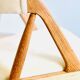 Set of four oak dining chairs by Kai Kristensen (Model 31)