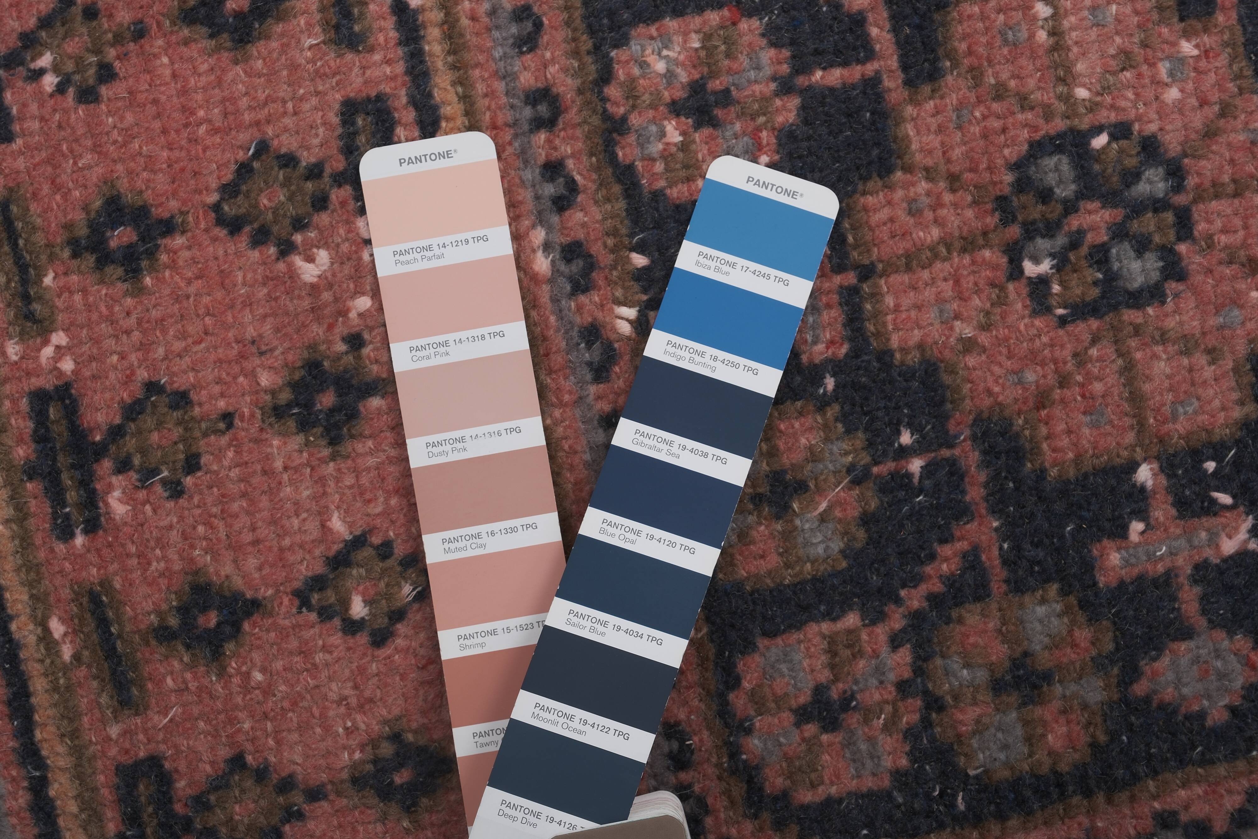 Vintage Turkish Oushak Rug Handwoven 80x670 cm