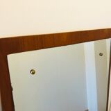 Scandinavian teak mirror