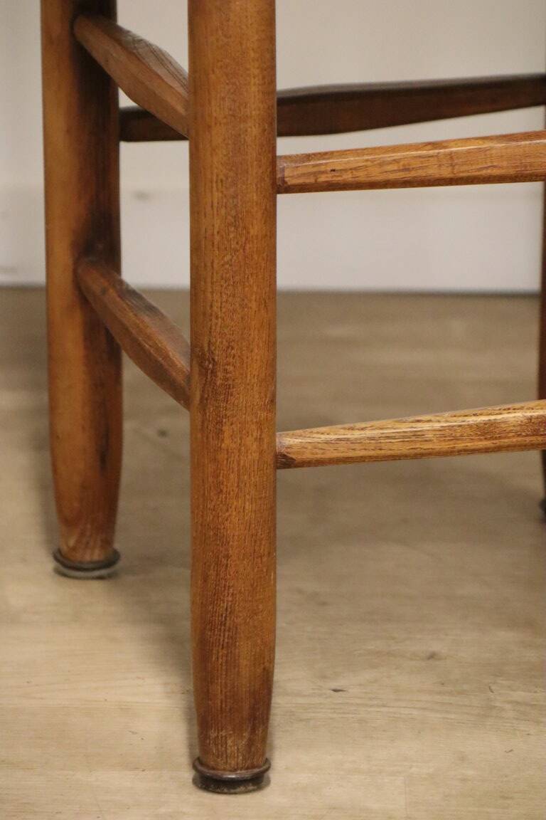 Series of 4 Charlotte Perriand Chairs Model "Bauche" BCB Edition
