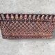 Openwork cast iron planter