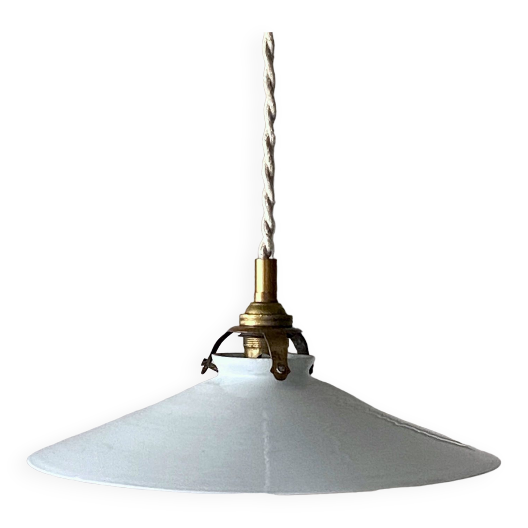 Opaline pendant light