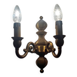 Vintage Brass Wall Sconce