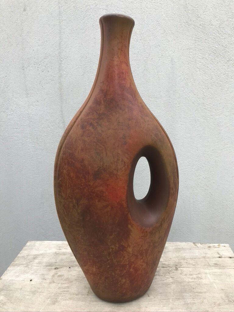 Terracotta vase Keramik, 1970s
