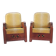 Paire de fauteuils Art Déco garniture style galuchat, circa 1930