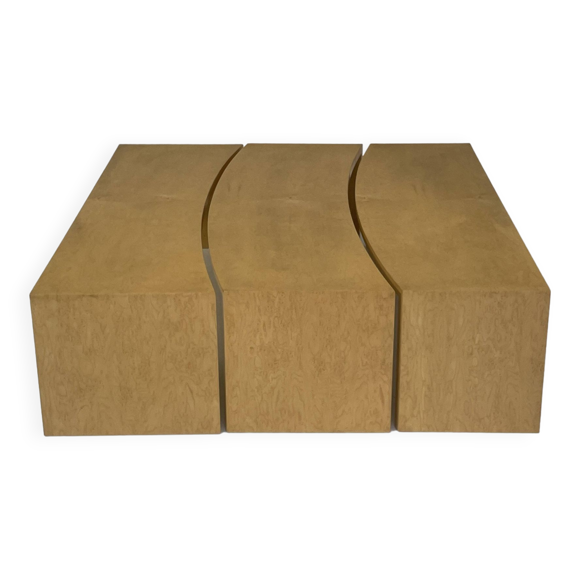 Modular Italian coffee table by Frateli Moscatteli Como