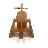 Cheval à bascule en bois, Suède, 1970