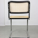 Vintage black B32 Cesca Chair by Marcel Breuer, 80s