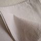 Set of 2 linen tea towels, red embroidery, monogram M