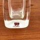 Vintage glass vase by Nils Landberg for Orrefors 1960s