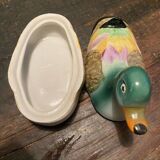 Ceramic duck signed YR
