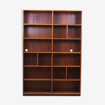 Mahogany bookcase, Danish design, 1960s, production: Denmark