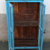 Old wooden showcase