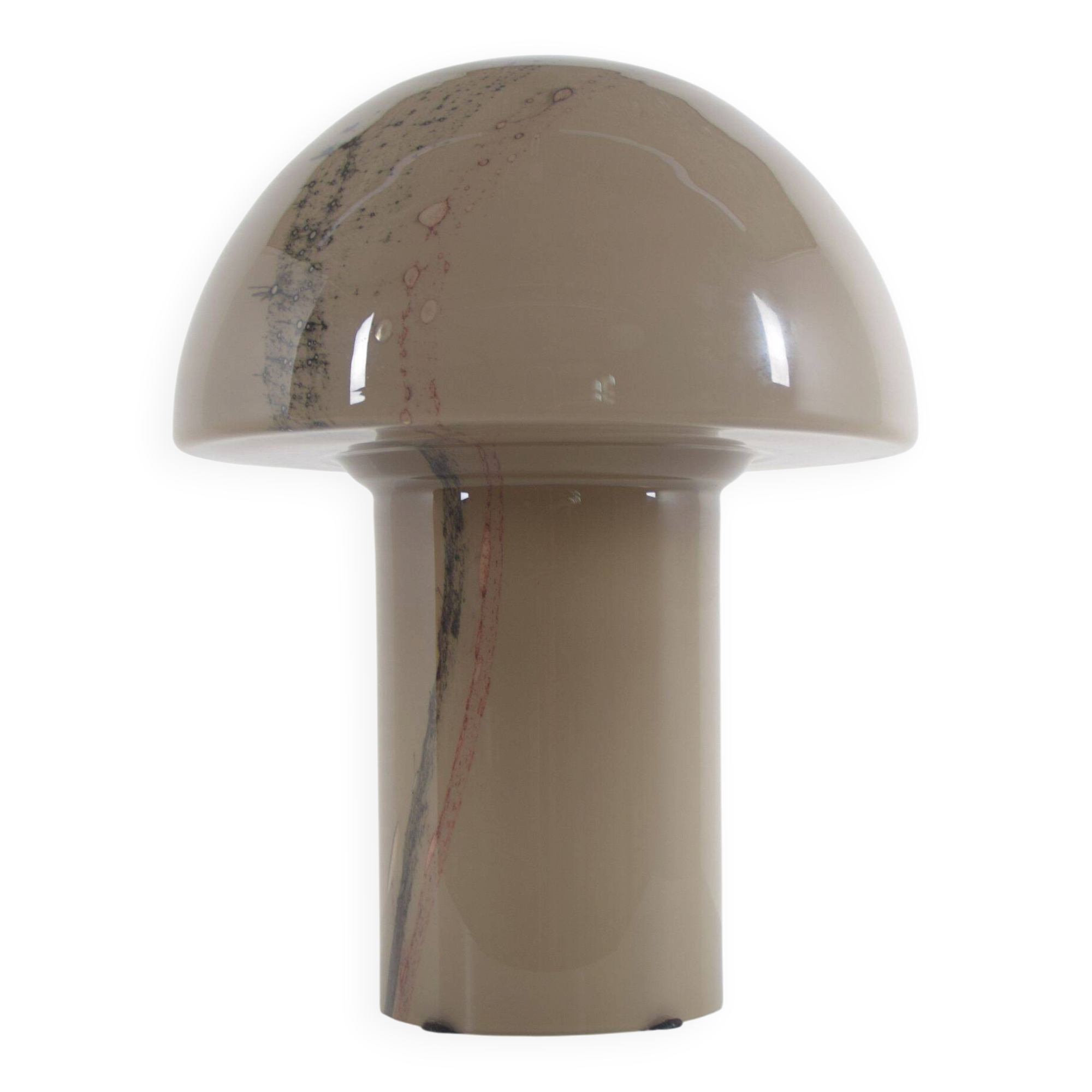 Vintage XL Lido glass table lamp by Peill & Putzler, 1980s