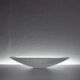 Glass dish Trigona for Holmegaard, Denmark 1980s