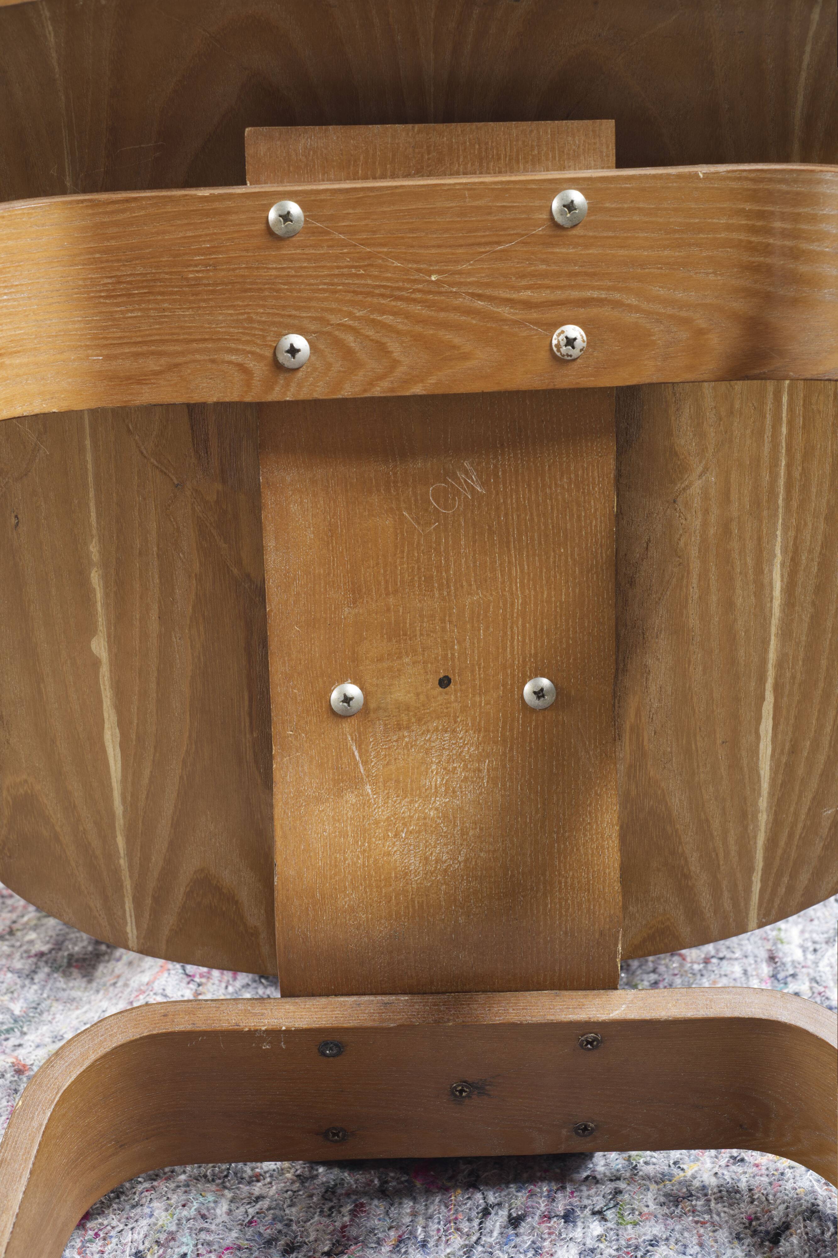 LCW lounge chair in Ash, Charles & Ray Eames, Early Herman Miller