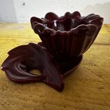 Bougeoir Céramique Vallauris années 50 signé CAB