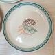 Set of 3 Earthenware Plates by Jean Lachaud HB Quimper Fishing Service