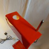 Desk lamp Josef Hurka vintage orange